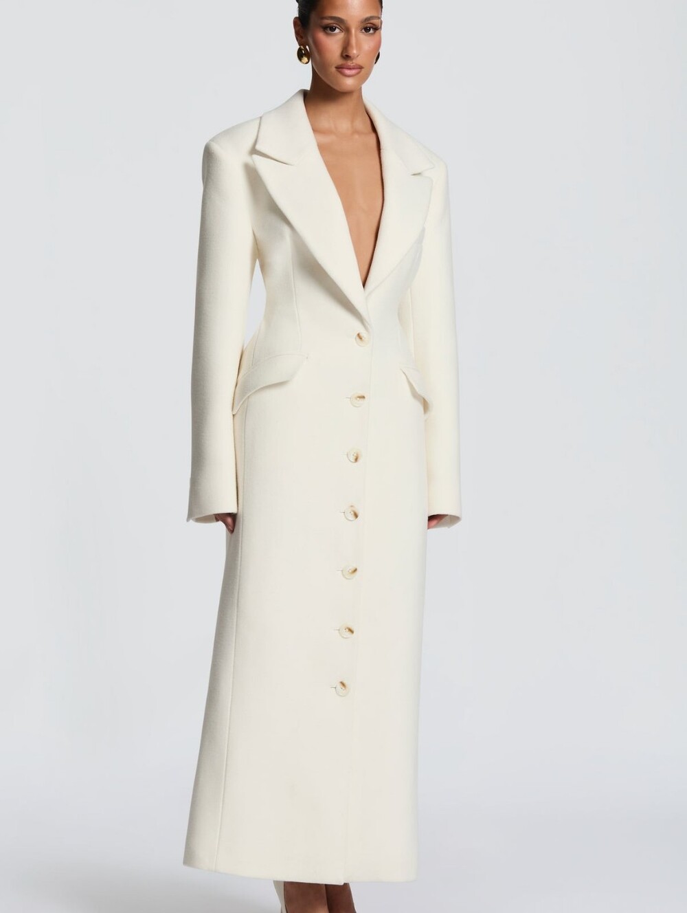 Babyboo Ursula Coat - Ivory - Picture 3 of 10